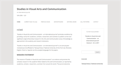 Desktop Screenshot of journalonarts.org